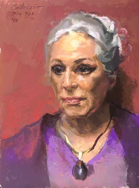 Judith Carducci Pastel Portrait