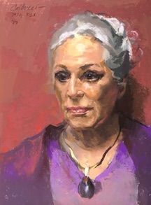Judith Carducci Pastel Portrait