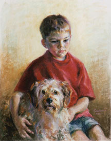 Carducci Pastel Portrait