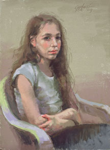 Carducci Pastel Portrait