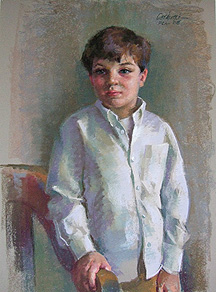 Carducci Pastel Portrait