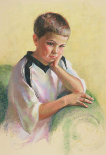 Carducci Pastel Portrait