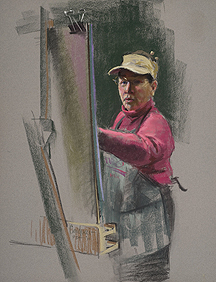 Carducci Pastel Portrait