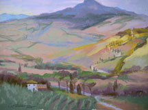 Carducci Pastel Landscape