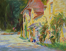 Terrace, Domaine du Haut Baran
