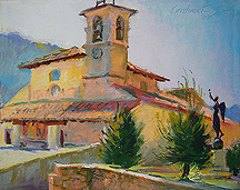 Carducci Pastel Landscape