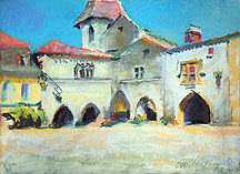 Monpezier, afternoon - Le Quercy