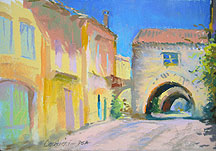 Monpazier, Afternoon