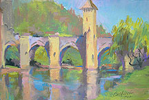 Pont Valentre, Cahors - Morning