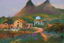 Carducci Pastel Landscape