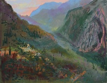 Carducci Pastel Landscape