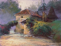 Carducci Pastel Landscape