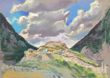 Carducci Pastel Landscape