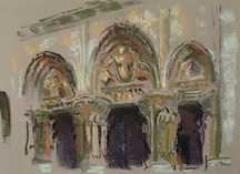 judith carducci pastel landscape/interior france
