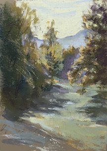 Carducci Pastel Landscape