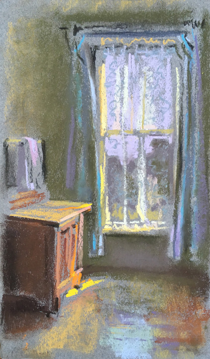 Judith Carducci pastel landscapes Monhegan Island