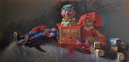 Judith Carducci pastel still life painting
