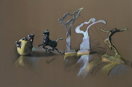 Judith Carducci pastel still-life paintins