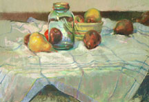 Judith Carducci pastel still-life painting