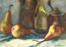 Judith Carducci pastel still-life painting