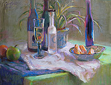 Judith Carducci pastel still-life painting