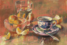 Judith Carducci pastel still-life painting