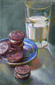 Judith Carduccci pastel still-life painting