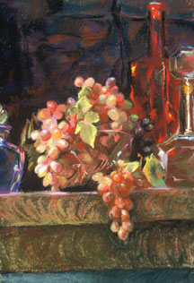 Judith Carducci pastel still-life painting