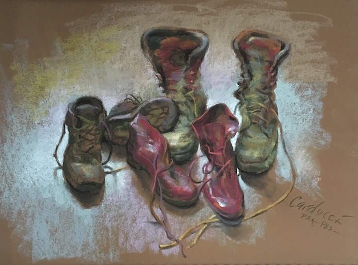 Judith Carducci pastel still-ilfe paintings