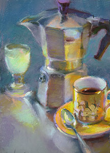 Judith Carducci pastel still-life painting