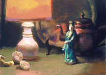 Judith Carducci pastel still-life painting