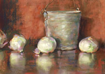 Judith Carducci pastel still-life painting