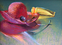 Judith Carducci pastel still-life painting