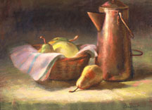 Judith Carducci pastel still-life painting