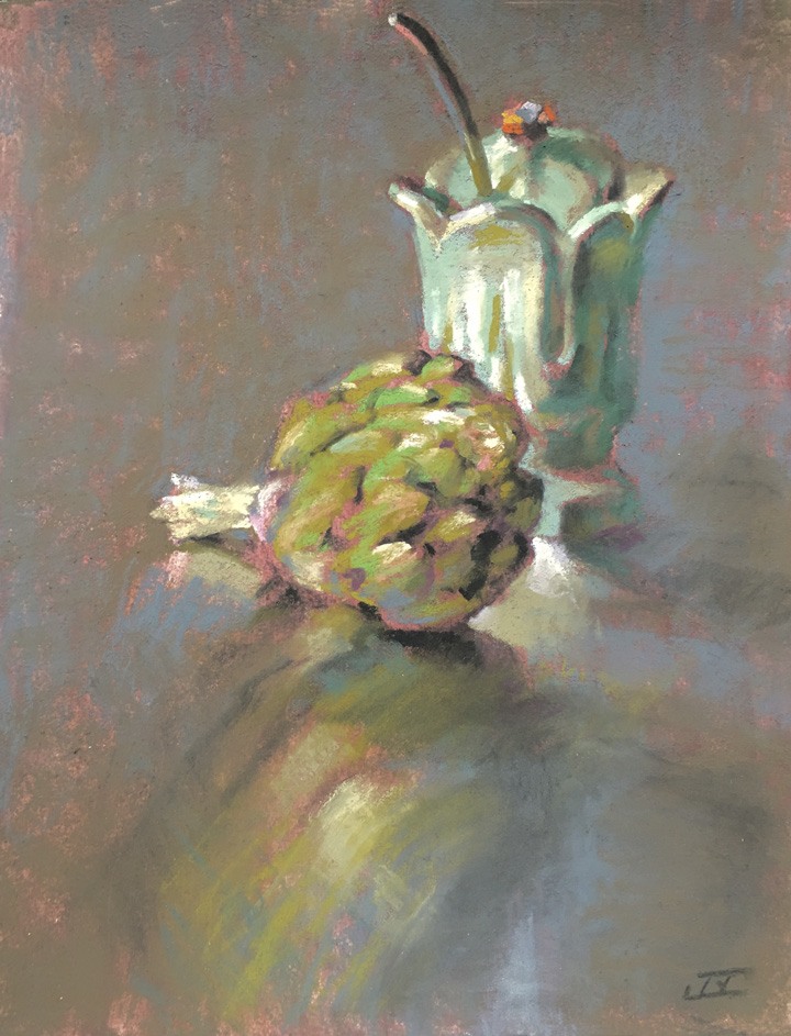 Judith Carducci pastel still life painting