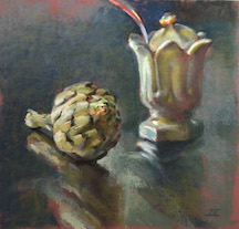 Judith Carducci pastel still life painting