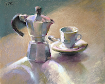 Judith Carducci pastel still-life painting