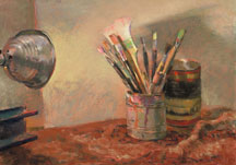 Judith Carducci pastel still-life painting