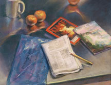 Judith Carducci pastel still-life painting